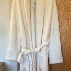 CozyChic Adult White Robe - Barefoot Dreams